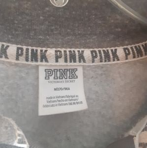 Half zip up Victoria secret pink